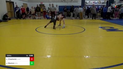 102 lbs Consy 1 - Liam Chadwick, Chartiers-Houston vs Jayden Boston, Neighborhood