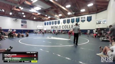 285 lbs Cons. Round 1 - Dylan Lucas, Unattached vs Gerard Marshall, College Of The Redwoods