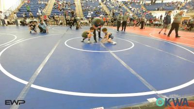 58 lbs Final - James Evans, Bartlesville Wrestling Club vs Hadley-Glen Smith, Anno Youth Wrestling