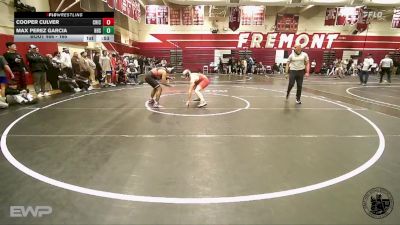 165 lbs Cons. Round 1 - Cooper Culver, Chico vs Max Perez Garcia, Hollister High School