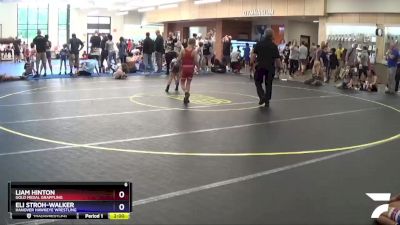 71 lbs Round 1 - Eli Stroh-Walker, Hanover Hawkeye Wrestling vs Liam Hinton, Gold Medal Grappling