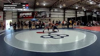 70 kg Cons. Round 4 - Mason Barvitskie, West Point Wrestling Club vs Matthew Repos, Lehigh Valley Wrestling RTC