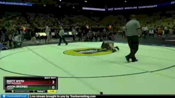 170 lbs Champ. Round 1 - Brett Smith, Troy Buchanan vs Jason Briones, Liberty