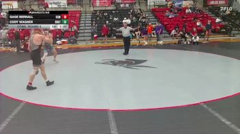 165 lbs Cons. Round 5 - Gage Bernall, Central Missouri vs Cody Wagner, Unattached