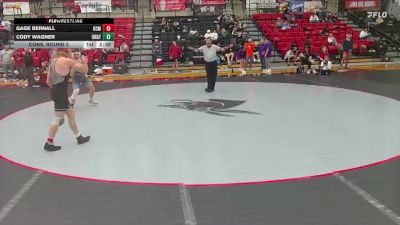 165 lbs Cons. Round 5 - Gage Bernall, Central Missouri vs Cody Wagner, Unattached