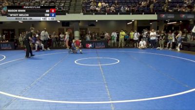 84 lbs 5th Place Match - Mason Irwin, All I See Is Gold Academy vs Wyatt Melchi, The Fort Hammers Wrestling