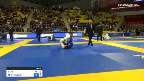BEATRIZ DE OLIVEIRA MESQUITA vs MELISSA STRICKER CUETO 2019 World Jiu-Jitsu IBJJF Championship