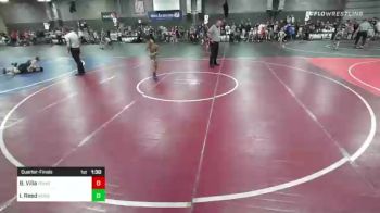 73 lbs Quarterfinal - Brody Villa, Pomona Elite vs Isiah Reed, Nebraska Wrestling Academy