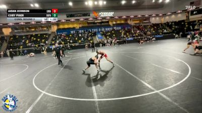 126 lbs Cons. Round 3 - Aidan Johnson, Linn-Mar vs Coby Fiser, Bondurant-Farrar