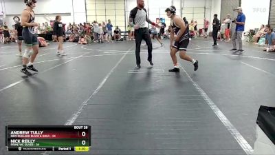 165 lbs Round 7 (8 Team) - Andrew Tully, New England Black & Gold vs Nick Reilly, Prime WC Silver