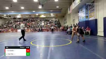 160 lbs Champ. Round 2 - Sol Ayala, Great Oak vs Jordan Carrillo, Walnut