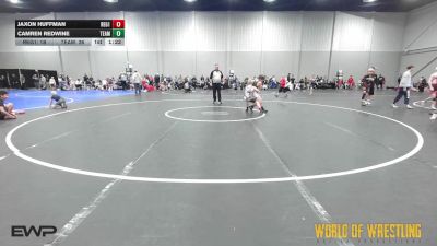 80 lbs Semifinal - Jaxon Huffman, Regulators 9U 1 vs Camren Redwine, Team Savage 9U