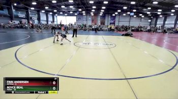 72 lbs Rd# 3 12:00pm Friday - Royce Beal, POWA vs Finn Andersen, M2TCNJ