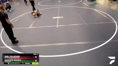 93 lbs 1st Place Match - DaMonte Rausch, Minnesota vs Axel Tollefson, No Nonsense Wrestling