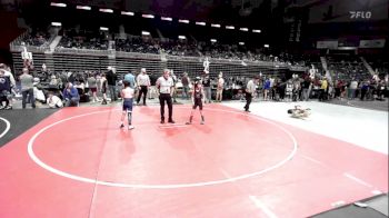 70 lbs Consolation - Braxx Underdahl, Casper WC vs Kane Jackson, Dickinson WC