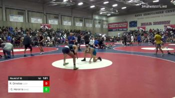 132 lbs Round Of 16 - Robert Ornelas, Clovis vs Christian Hererra, Bakersfield