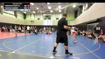 120 lbs Quarterfinal - Sebastian Mantyla, Grindhouse Wrestling vs Marcos Ramirez, Georgia