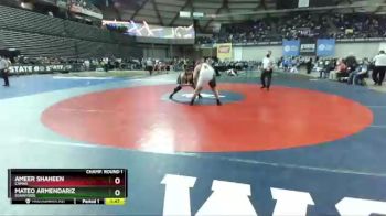 4 lbs Champ. Round 1 - Mateo Armendariz, Sunnyside vs Ameer Shaheen, Camas