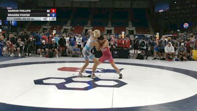 113 lbs Cons. Rd Of 64 - Barron Phillips, Missouri vs Braiden Foster, Nevada