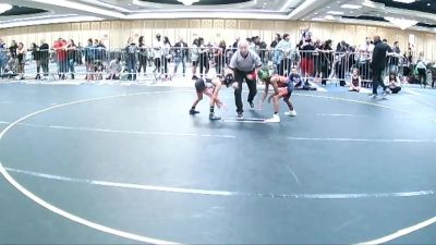 58 lbs Semifinal - Roman Carter, Mat Demon WC vs Fitz Moreno, Red Wave WC