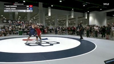 79 lbs Cons. Round 2 - Taro Harmon, Nighthawks SD WC vs Angel Romo, All Air Force