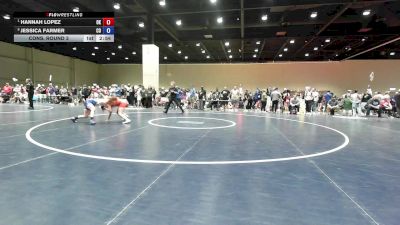 115 lbs Semis - Hannah Lopez, OK vs Jessica Farmer, CO