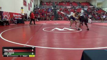 215 lbs Round 6 - Will Cole, Cinncinati LaSalle vs Joey Fedor, Streetsboro