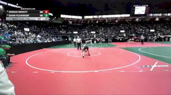 110 lbs Champ. Round 1 - Jordan Inkrott, DWC3 vs Davin Flickinger, DWC3