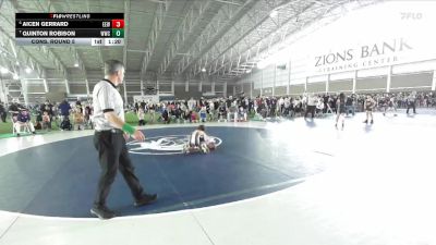 67 lbs Cons. Round 5 - Quinton Robison, Westlake Wrestling Club vs Aicen Gerrard, Evanston Elite Wrestling