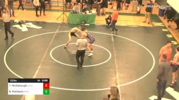 132 lbs Consolation - Tomas McDonough, Hanover vs Brock Pacheco, Mt. Hope