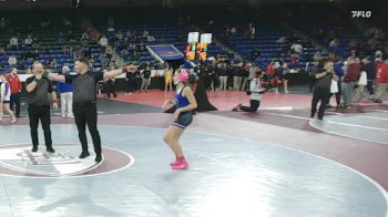 100 lbs Semifinal - Makenna Comtois, Pelham vs Ella Paris, Salem, NH
