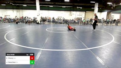 85 lbs Round Of 16 - Esaias Perez, MD vs Jaxon Sanchez, CA