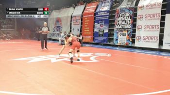 113 Class 4 lbs Cons. Round 3 - Taiga Kwon, Ozark vs Jacob Nix, Waynesville