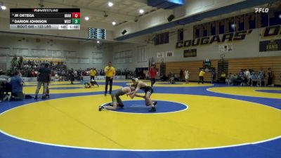 123 lbs Quarterfinal - Jr Ortega, Grandview (CO) vs Darion Johnson, West Linn (OR)