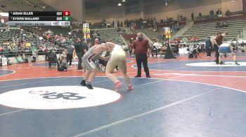 4A 285 lbs 1st Place Match - Zydon Ballard, Berryville vs Aidan Eller, Gentry