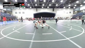 141 lbs Quarterfinal - Ruben R Calderon, Paradigm Wrestling vs Zander Phaturos, Campbell University