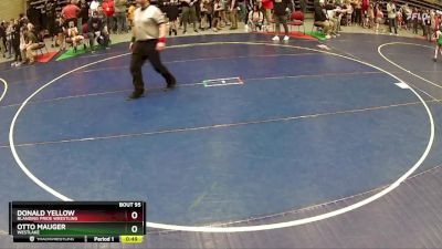 59 lbs Cons. Round 1 - Otto Mauger, WESTLAKE vs Donald Yellow, Blanding Pride Wrestling