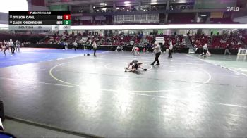126 lbs Cons. Round 2 - Cash Knickrehm, Mountain View vs Dyllon Dahl, Boise