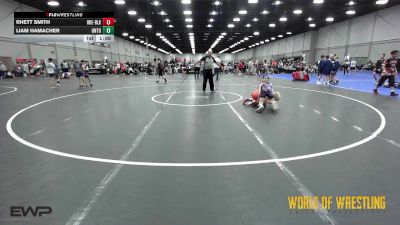 76 lbs Rr Rnd 4 - Rhett Smith, OK Elite 12U Black vs Liam Hamacher, Untouchables 12U Black
