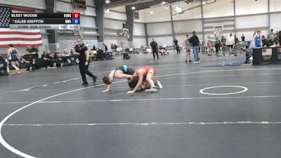 71 kg Cons. Sub-semis - Blest Woods, Big Game Wrestling Club vs Kaleb Griffith, MWC Wrestling Academy