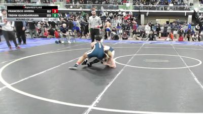 138 lbs Round Of 16 - Francisco Juvera, Milford NH vs Trevin Guardarrama, Bristol Eastern