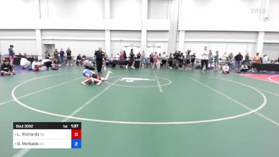 106 lbs 1/4 Final - Luke Richards, North Carolina vs Brody McNabb, Ohio