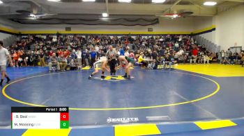 157 lbs Round 3 - Brant Deal, WOODMORE vs Max Mossing, EVERGREEN