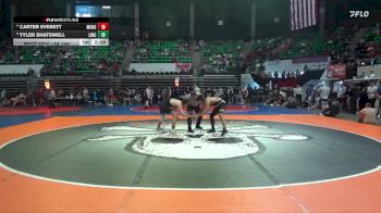5A 144 lbs 3rd Place Match - Carter Everett, Moody Hs vs Tyler Shatswell, Lincoln
