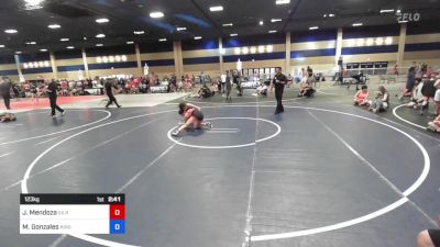 123 kg Quarterfinal - Jocelynn Mendoza, Gilroy Hawks vs Mya Gonzales, Kingdom WC