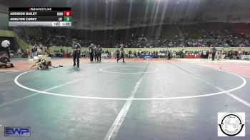96 lbs 3rd Place - Addison Bailey, Edmond Memorial vs Adelynn Curry, Jay Junior High
