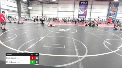 152 lbs Rr Rnd 3 - Caleb Jackson, Team Nebraska Silver vs Mason Koberna, Forge H/S 1