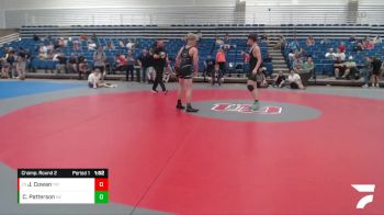 116 lbs Champ. Round 2 - Jacob Cowan, Trinity vs Caleb Patterson, Intense Wrestling