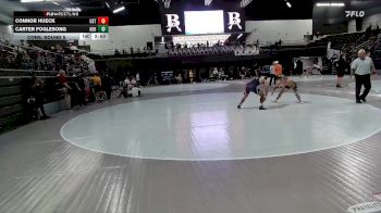 125 lbs Cons. Round 5 - Carter Foglesong, Northeastern Oklahoma vs Connor Hueck, Saint Thomas