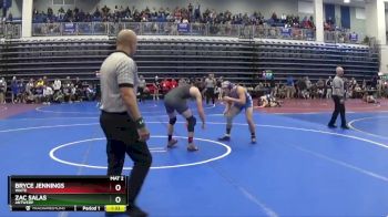 144 lbs Quarterfinal - Bryce Jennings, Waite vs Zac Salas, Antwerp